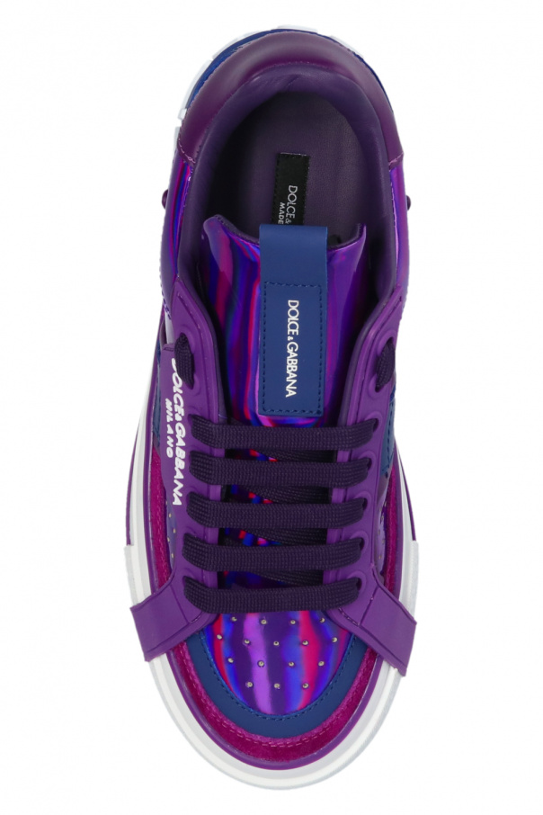 Purple 'Custom 2.Zero' sneakers Dolce & Gabbana - Vitkac GB